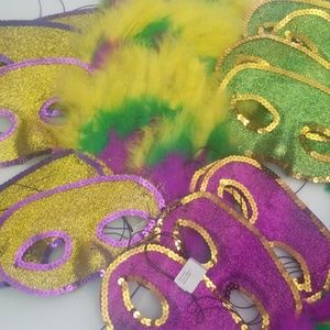 Feather masks